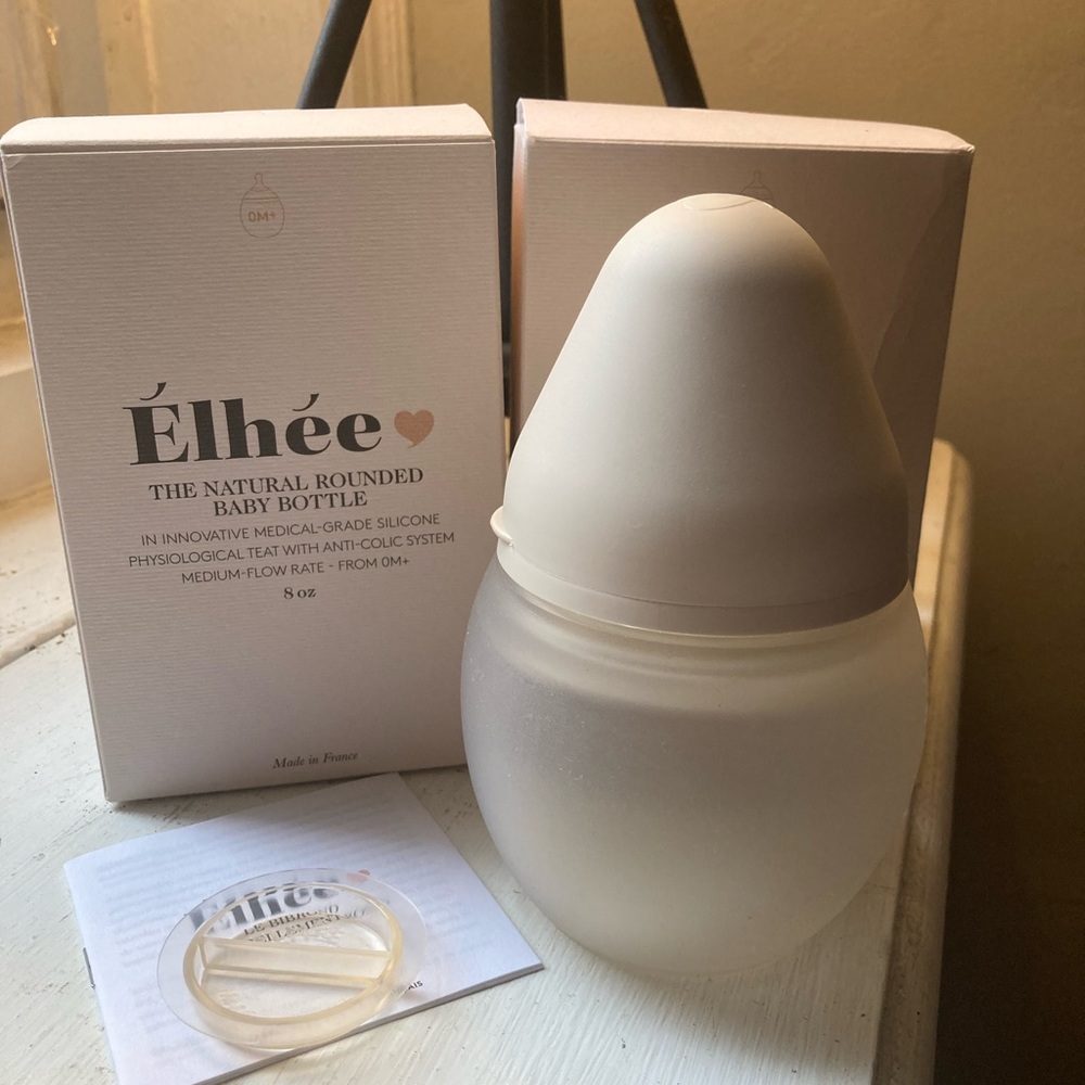 Élhée Silicone Baby Bottles and Pacifier